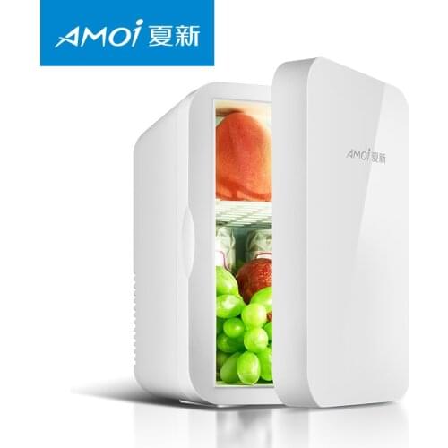 6L Car Home Dual-use Cooler Warmer Box Small Refrigerator Mini Portable Fridge Camping Dormitory Car Freezer Electrical Cooler