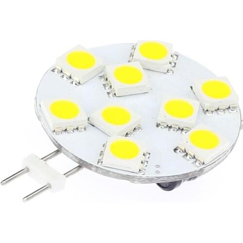 9 Led G4 White 12V Led Under Cabinet Light Spot Light 1.8W Dimmable Use For Marine House Car 1pcs/lot