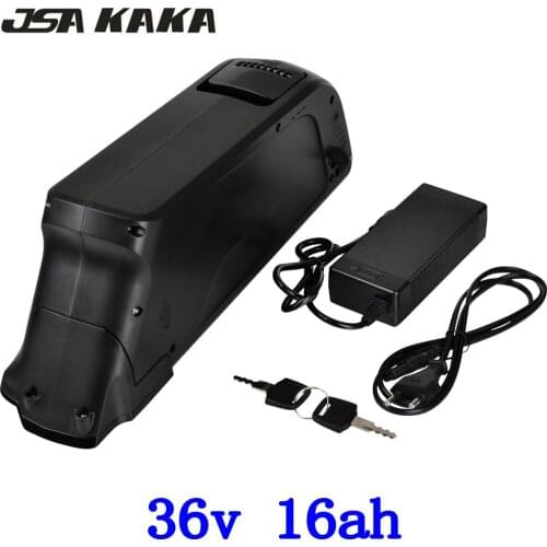 US EU No Tax down tube 36V Electric Bike Battery 36V 16AH use for LG 3200MAH cell Lithium Battery for Bafang 250W - 500W motor