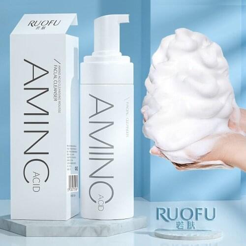 Amino Acid Cleansing Mousse Moisturizing Oil Control Deep Cleaning Facial Cleanser Brighten Skin Colour Skin Care Products