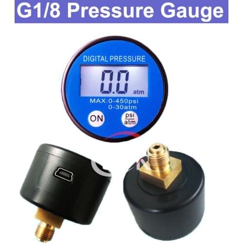 SP LCD digital pressure gauge/ Battery Power Supply Medical Equipment G1/8 Digital Pressure Gauge