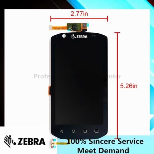 Suitable for Zebra TC75 TC70, Zebra LOGO LCD screen + touch screen, free shipping