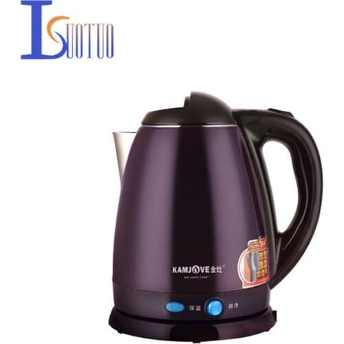 E-15 Household stainless steel anti scald electric kettle, boiling kettle, 304 stainless steel insulation 2L 1800W