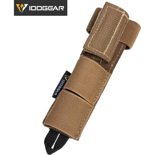 IDOGEAR Tactical Radio Antenna System Relocation MOLLE Pouch Holder For MBITR Utility bag Fixate 3565