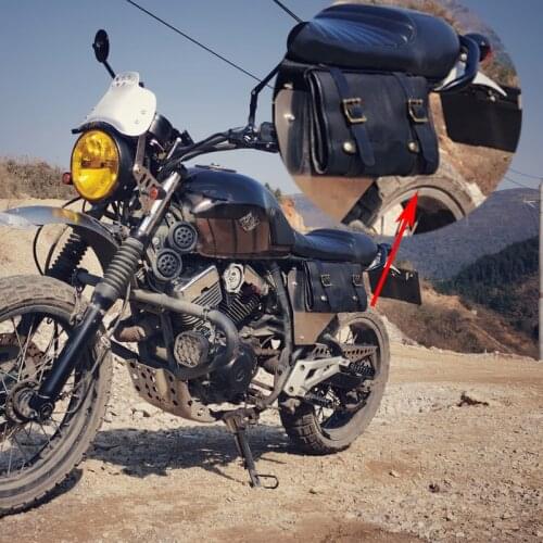 Motorcycle Tool Bag Portable Tool Roll Bag Small Bike Side Bag Travel Wrench Storage Bag