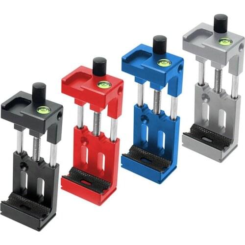 Tripod Head Bracket Mobile Phone Holder Clip for 4.7inch to 6 inch Cellphone Flashlight Microphone with Hot Shoe Mount Level Gau