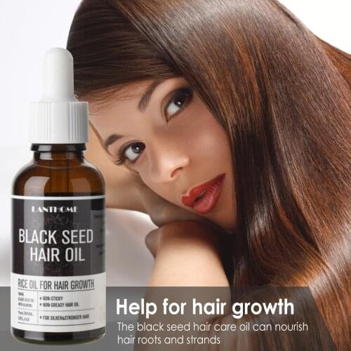 Black Seed Oil Hair Care 30ml Castor Oil for Hair Growth Essential Oil Lifting Nourish Liquid Repairing Damaged Hair
