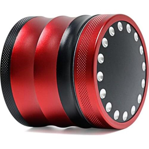 Hot-selling 4 Layers Tobacco Grinder Weed Aluminum alloy Dry Herb Smoke Accessories Hemp Pepper Pot Spice Mill Grinder