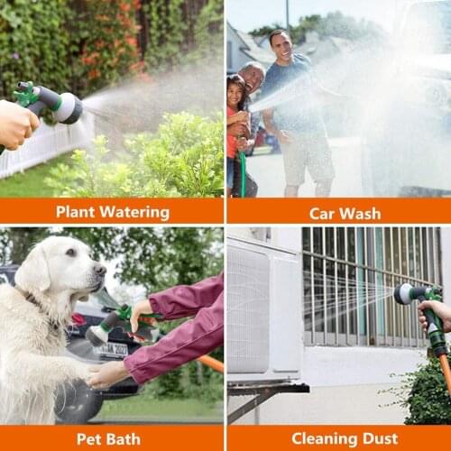 Hose Nozzle Spray Lawn Watering Multi-function Car Wash High Pressure Durable Hand-held Tools Hose Sprinkle Nozzle #P3