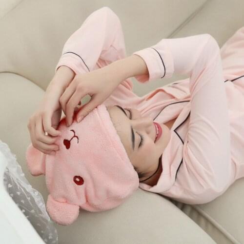 Microfiber Soft Dry Hair Cap Dry Hair Quick-Drying Thickening Ladies Headscarves Super Absorbent Ladies Shower Cap Bath Tools