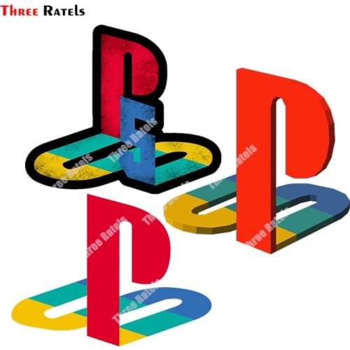 Three Ratels B457 PlayStation Car Stickers Motorcycle Decal Waterproof Refrigerator Decoration Graffiti Campervan Funny Decor