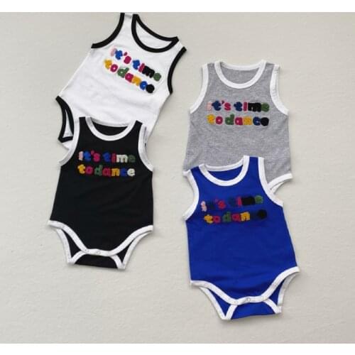 2021 new boys girls rompers cotton summer babys jumpsuit