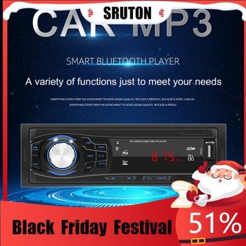 2021 New 12V Bluetooth Auto Radio Stereo Audio MP3 Player FM Radio Receiver Support USB Radios Fm Car Mp3 Player Som Automotivo