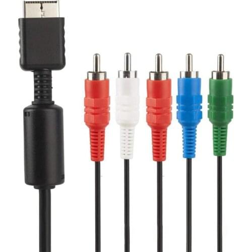 Professional Component AV Cable (6 Feet) High Resolution HDTV Component RCA Audio Video Cable Compatible with PS3, PS2