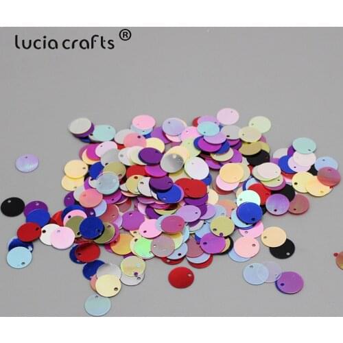 SALE! 10mm 20g Multi colors option Round flake Rainbow Cup Sequin for sewing/wedding decoration confetti D0206