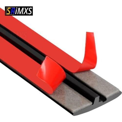 Rubber Seal Car Strip Front Rear Windshield Sunroof Weatherstrip Auto Rubber Seals Anti-scratch Strip