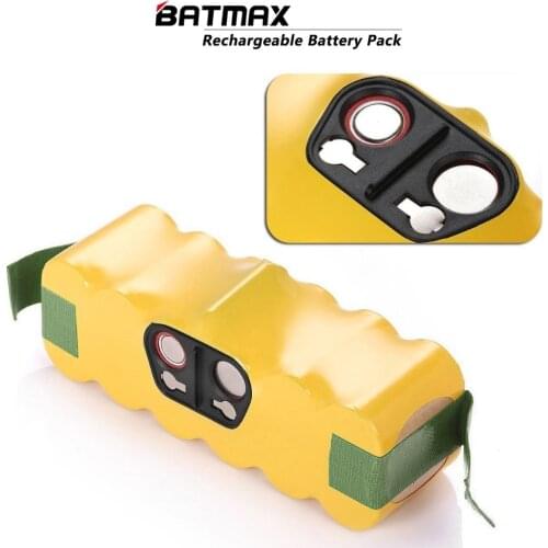 For iRobot Roomba Batmax 14.4V 3500mAh Ni-MH Vacuum Cleaner Rechargeable Battery Pack Replacement for iRobot 500 550 600 780 770