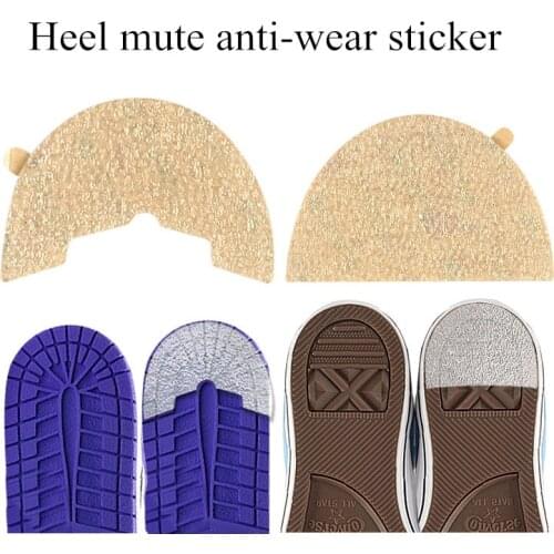 Heel Mute Anti-wear Sports Shoes Stickers Thickened Wear-resistant Non-slip Sneakers Casual Board Shoes Sole Protection Stickers