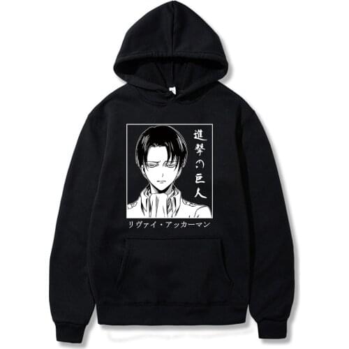 Japanese Attack on Titan Hoodie Harajuku Men/women Sweatshirt Anime Graphic Hoodies Men Unisex Male