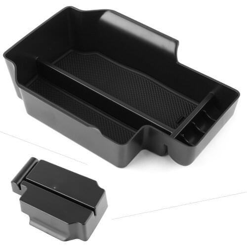 Car Armrest Storage Box Center Console Organizer Tray Container For Chevrolet Colorado LT Z71 ZR2 For GMC Canyon 2015-2019