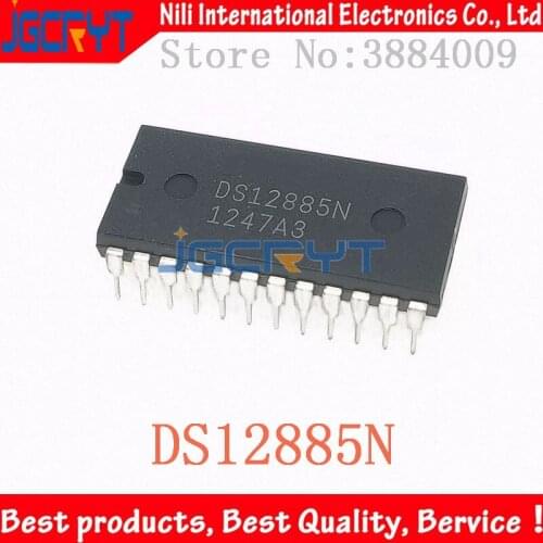 1 unids/lote DS12885N DS12885 IC RTC CLK/CALENDAR PAR 24-DIP