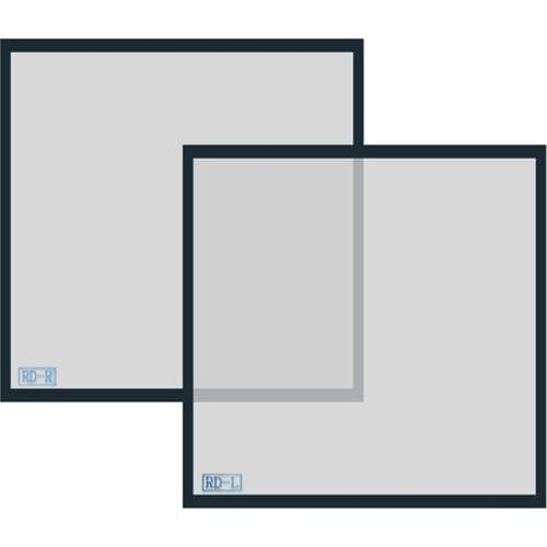 10*10CM/12*12CM Make Linear Projectors Polarizer Filters For Imax Movies,0/90&45/135 degree 3D Polarized Filters for Projector