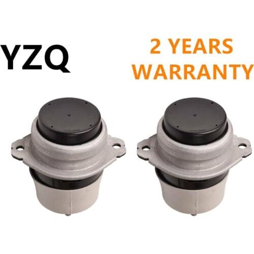 2PCS/Set Left+Right Engine Motor Mount Mounts 3.0 Diesel 3.6 6 Cylinder For Audi Q7 A8 For VW Touareg 7L8 199 131 A 7L8199131