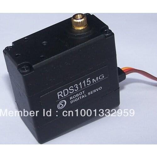 5pcs robot servp RDS3115 (no metal brackets,) Torque 15kg/cm Metal gear Digital servo +Free shipping