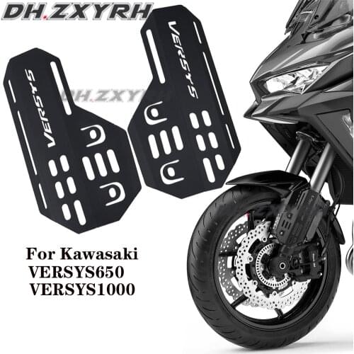 Motorcycle VERSYS1000 VERSYS650 Front Fork Shock Absorber Guard Protective Cover For Kawasaki Versys 1000 650 2015-2021