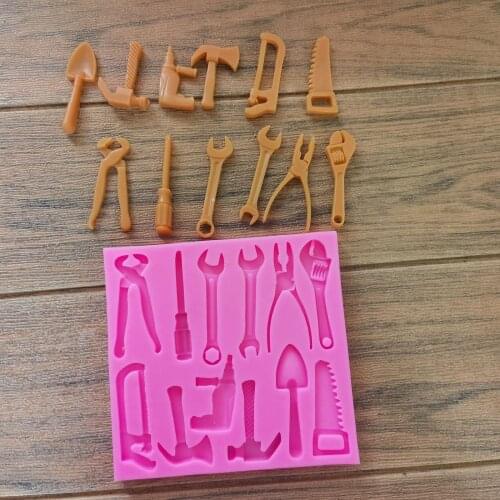 Aouke Tool Modeling Silicone Mold Epoxy Resin DIY Cake Baking Decoration Hardware Tool Jewelry Cake Accessories Silicone Mold