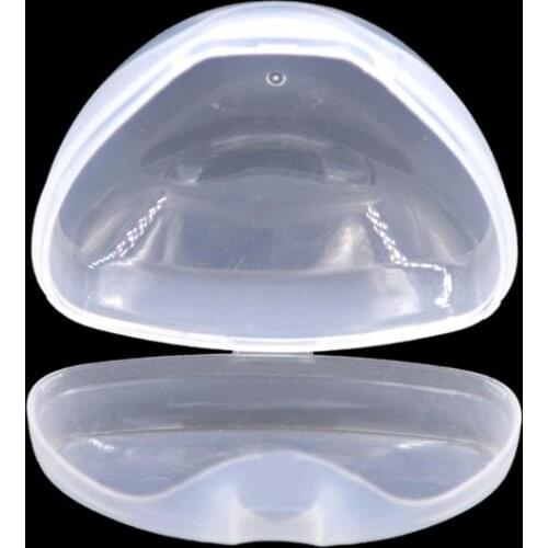 Baby Dummy Pacifier Case Transparent Safe Infant Soother Pod Storage Box Holder BX0D