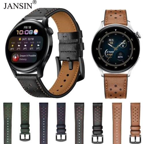 For Huawei Watch 3 Strap Leather Watchband For Huawei Watch 3 Pro Smartwatch Bracelet Correa Wrist strap for huawei watch 3/3pro