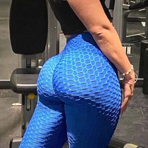 High Waist Leggings With Pocket Women Seamless Fitness Legging Thick Booty Push Up Leggins Butt Liftting Slim Stretch Panties