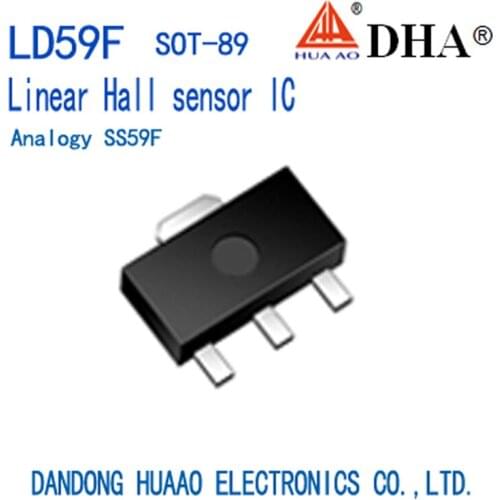 LD59F SS59F Linear Hall sensor ASIC SOT-89
