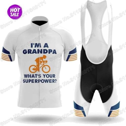 2021 Mens Superpower White Cycling Jersey Set Summer Bicycle Clothing Road Bike Shirts Suit Bicycle Bib Shorts MTB Ropa Maillot