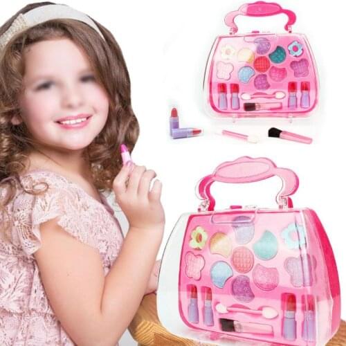 Makeup Sets Princess Pretend Makeup Set Girls Kids Cosmetic Eyeshadow Mini Suitcase Toys A9n Makeup Kids Girl Makeup Set