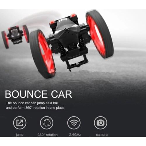 2019 Newest H3 2.4GHz 4CH 3 In 1 Wifi FPV 480P Camera RC Bounce Car Tank Drone Kit For Kids