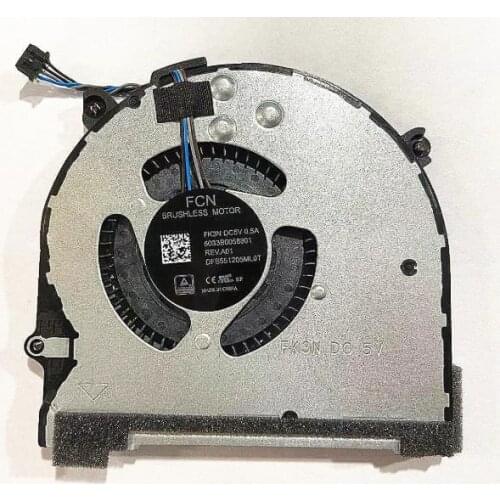 New Laptop CPU Cooling Fan for HP ProBook 640 645 G4 HSN-I14C-4 FK3N Cooler Fan