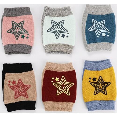 From infants and young children to keep warm in the fall and winter of leg warmers child baby crawl knee set wholesale