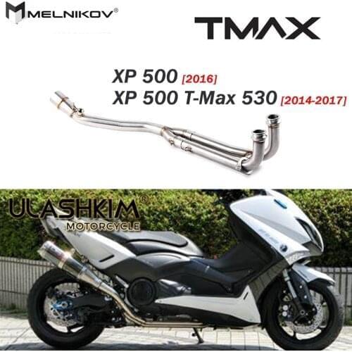 Exhaust Full system Middle Link Conector pipe FOR Tmax 500 530 Tmax500 Tmax530 2008-2016 without exhaust