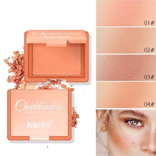 New monochrome blush rouge temperament white natural nude makeup vitality orange peaches blush cream blush makeup products