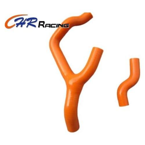Silicone Radiator Hose for KTM 350 SXF/SX-F/XC-F/XCF 2011 2012 2013 Orange 11 12
