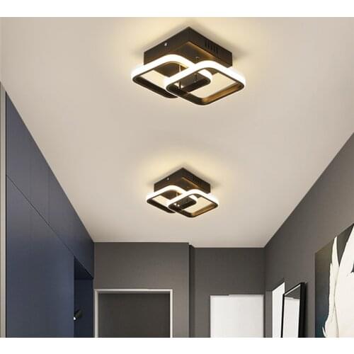 Modern Led Aisle Light Ceiling Lamp Cloakroom Corridor Balcony Foyer Acrylic Decoration Home Lustering Luminaire