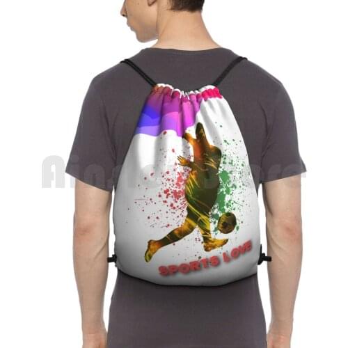 Sports Loving Person Have To Do Best Backpack Drawstring Bags Gym Bag Waterproof Sports Sports Loving Person