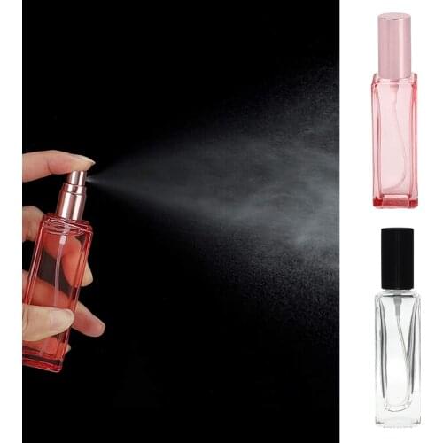 20ml 30ml Glass Spray Bottles Rose Gold Portable Perfume Bottle Glass Empty Bottle Cosmetics Containers Refillable Bottles
