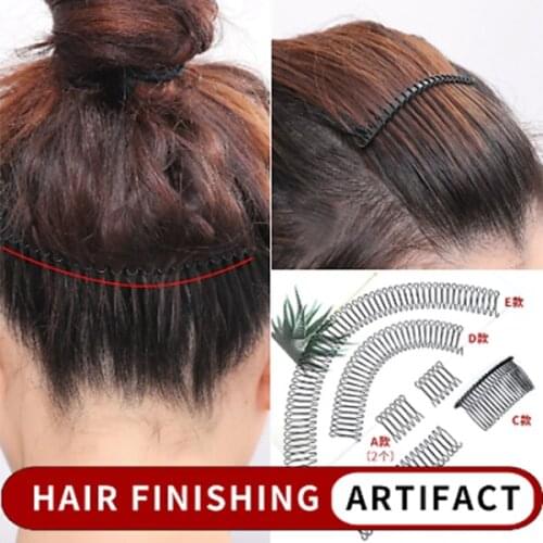 U Shape Hair Finishing Fixer Comb Invisible Hair Holder Hair Bobbys Pins short hair clips Tools for Girls Women SANA889