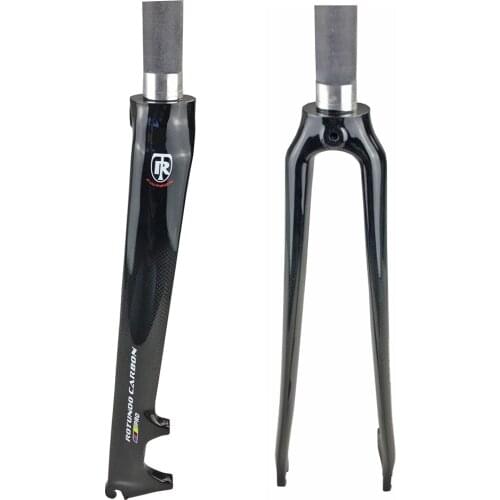ROTUNDO Carbon Fork 700C 1-1/8 3k disc Brake carbon road bicycle fork bike parts 28.6mm Bicycle Accessories