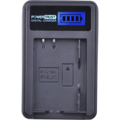 1 Pack EN-EL20 EN EL20 ENEL20 LCD Display USB Charger for NIKON 1 J1 J2 J3 S1 Digital Camera Battery