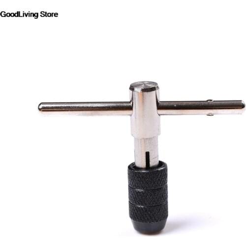 ZLinKJ 1PCS T Type Machine Hand Tap Wrench Screw Thread Taps Reamer M3-M6 High Quality Screw Tap Holder Hand Tool