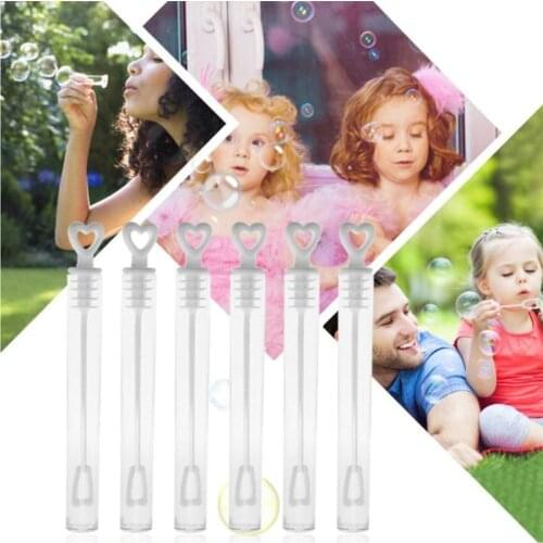 10/20Pcs Love Heart Wand Tube Bubble Soap Bottle Wedding Gifts for Guests Birthday Party Decoration Baby Shower Favors Kids Toys